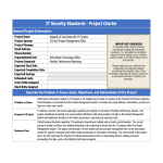IT Security Compliance Project Charter gratis en premium templates