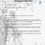 Wedding Invitation Wording gratis en premium templates