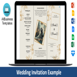 Wedding invitation examples gratis en premium templates