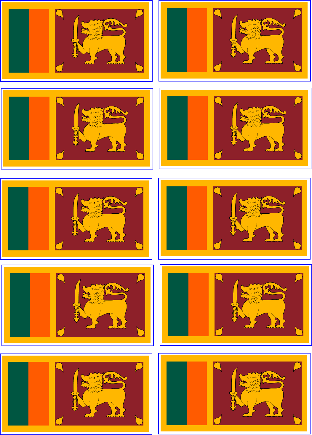 Preview Sri Lanka Flag