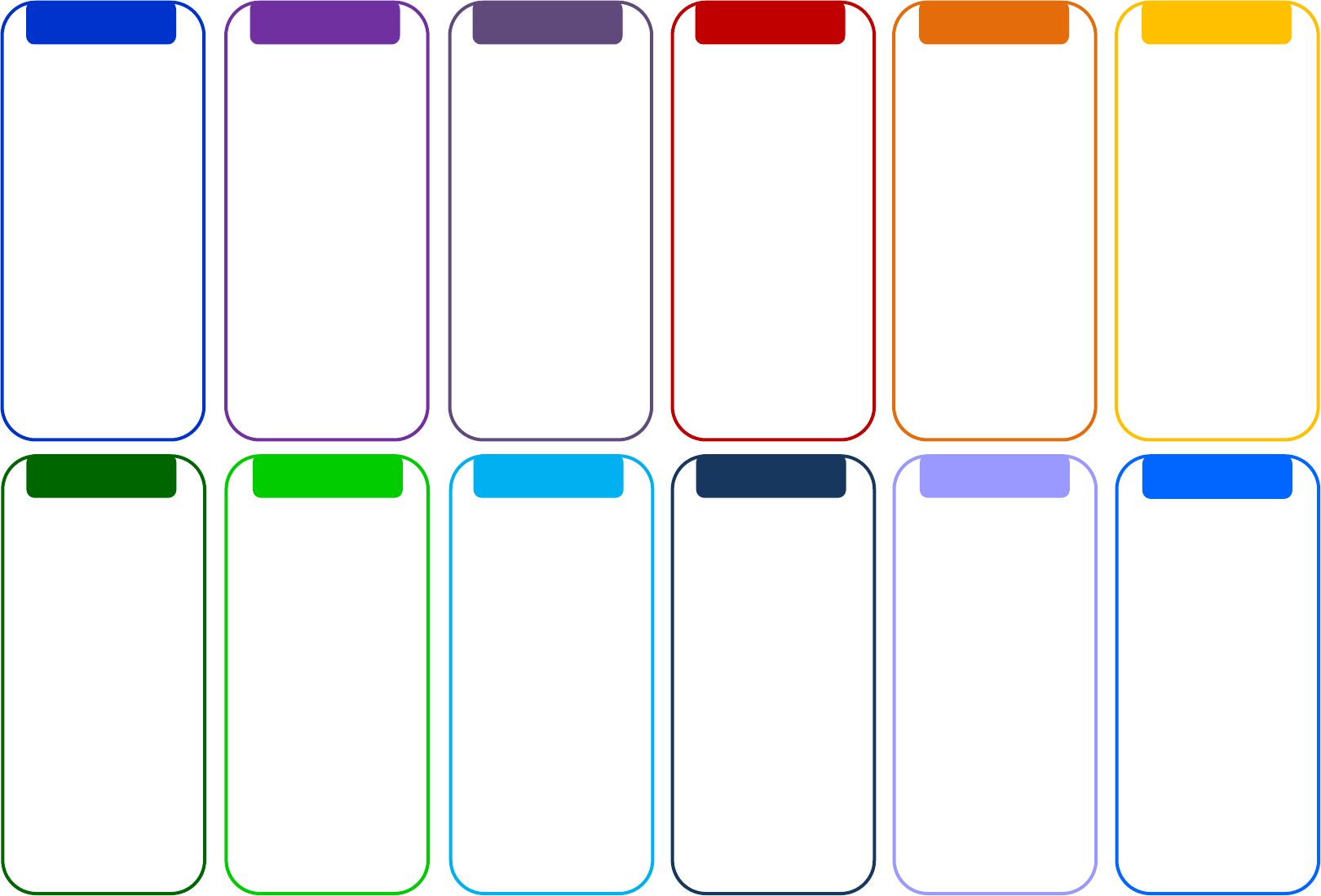 Preview 1-12 X Times Table Chart