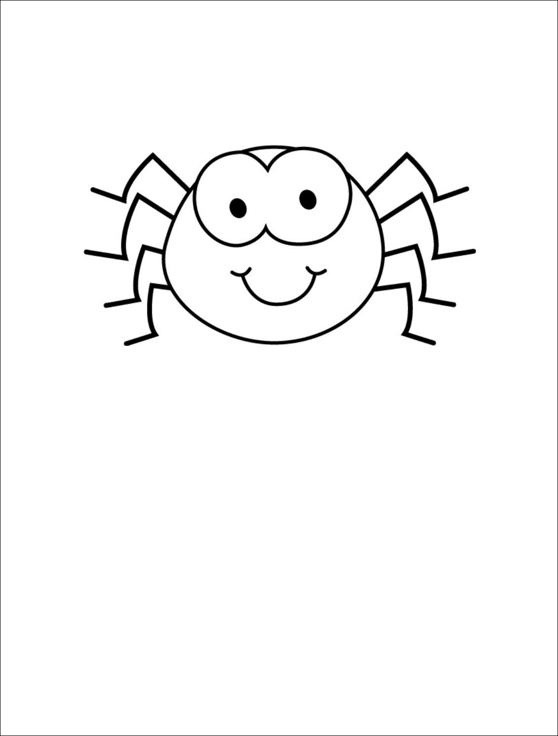 Preview Itsy Bitsy Spider Kids template