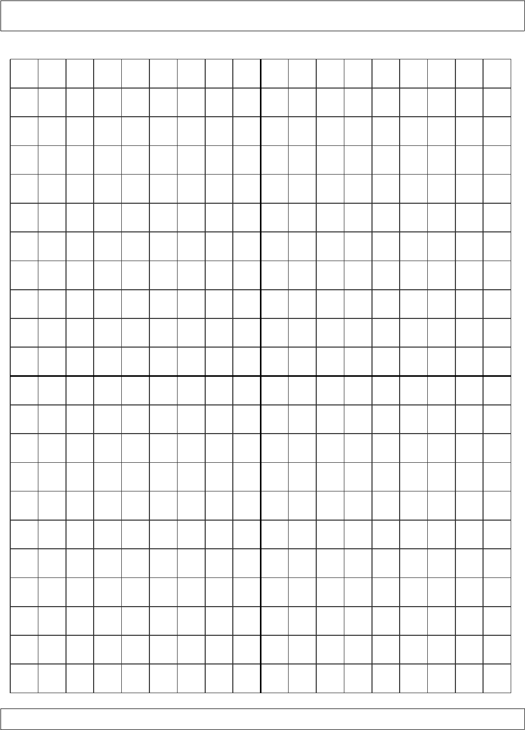 Preview Printable Coordinate Grid Paper