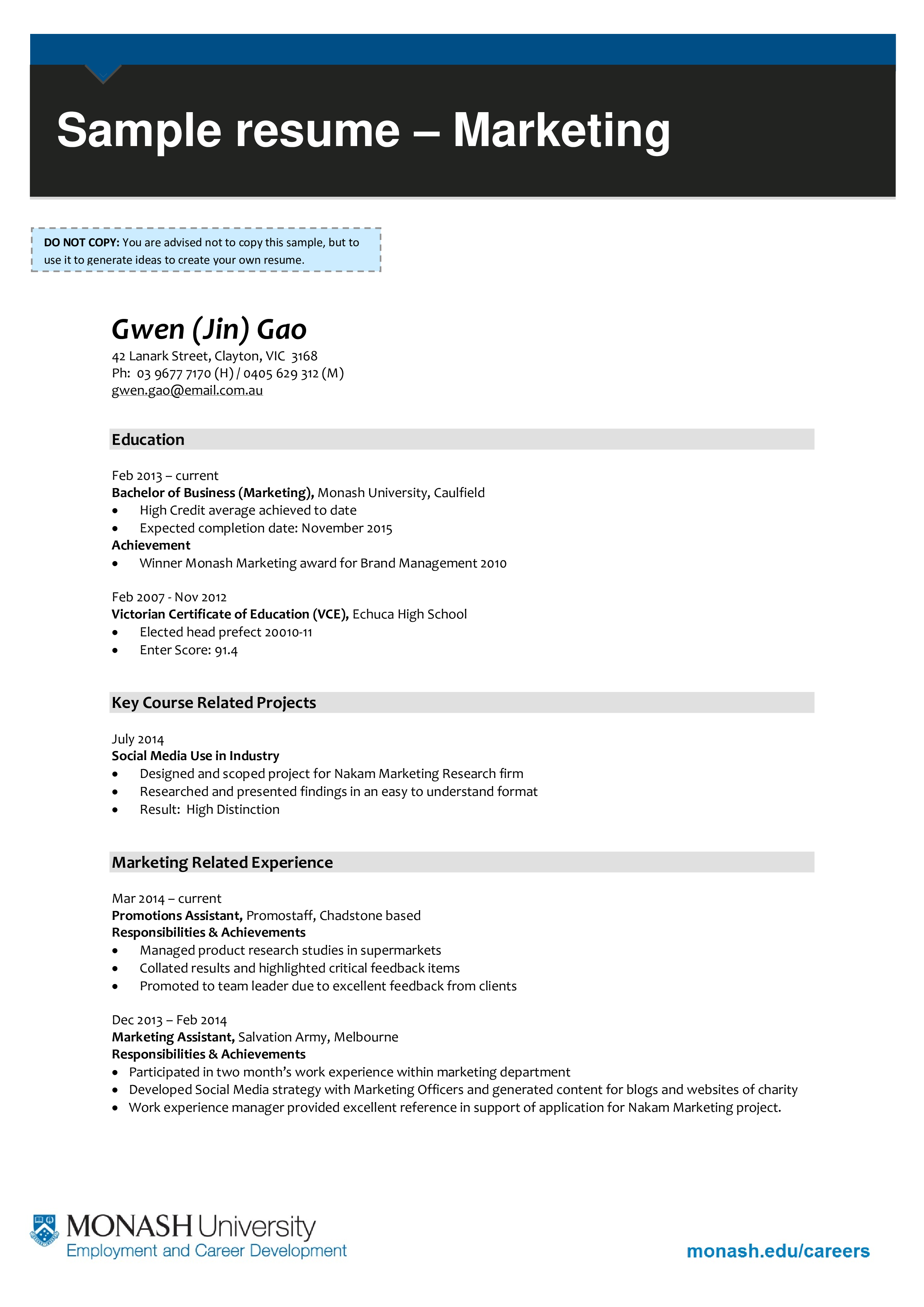 Kostenloses Digital Marketing Associate Resume Template