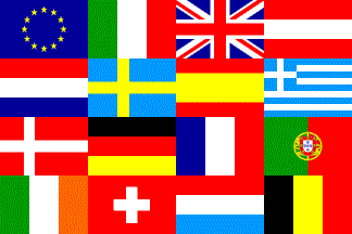 European printable flags | Topics about business contracts and templates.