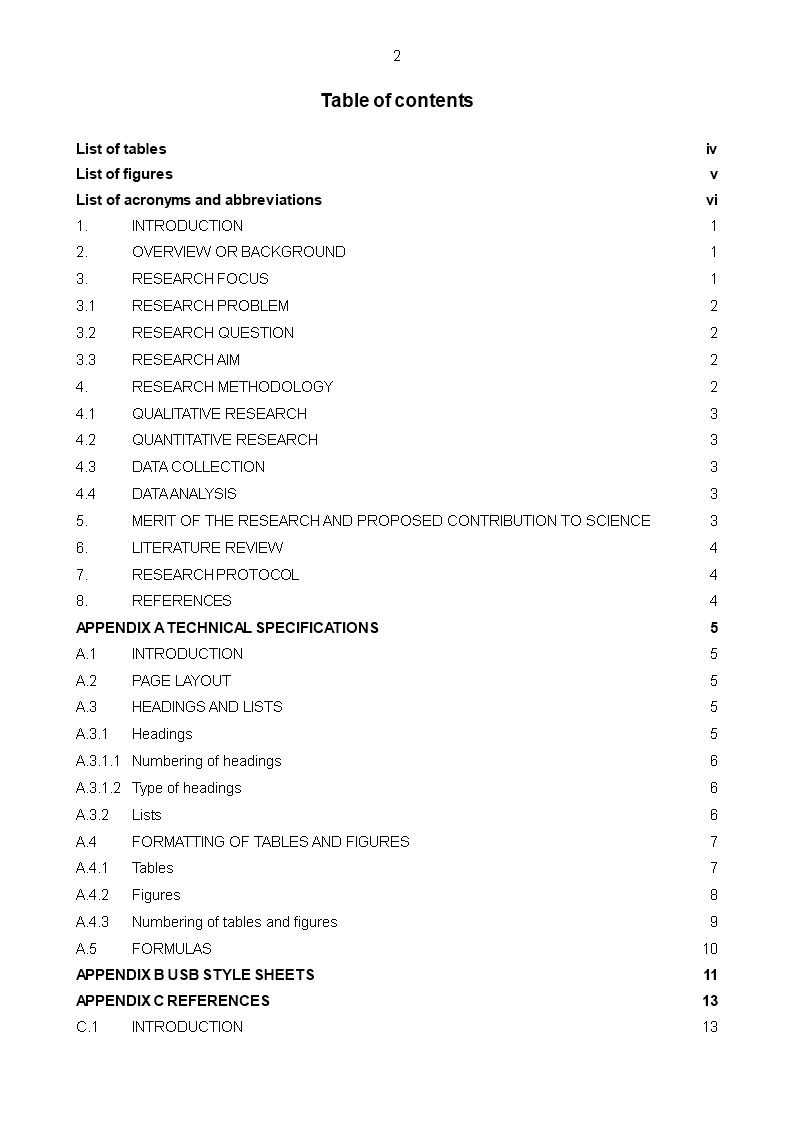 Phd Initial Research Proposal Templates At Allbusinesstemplates