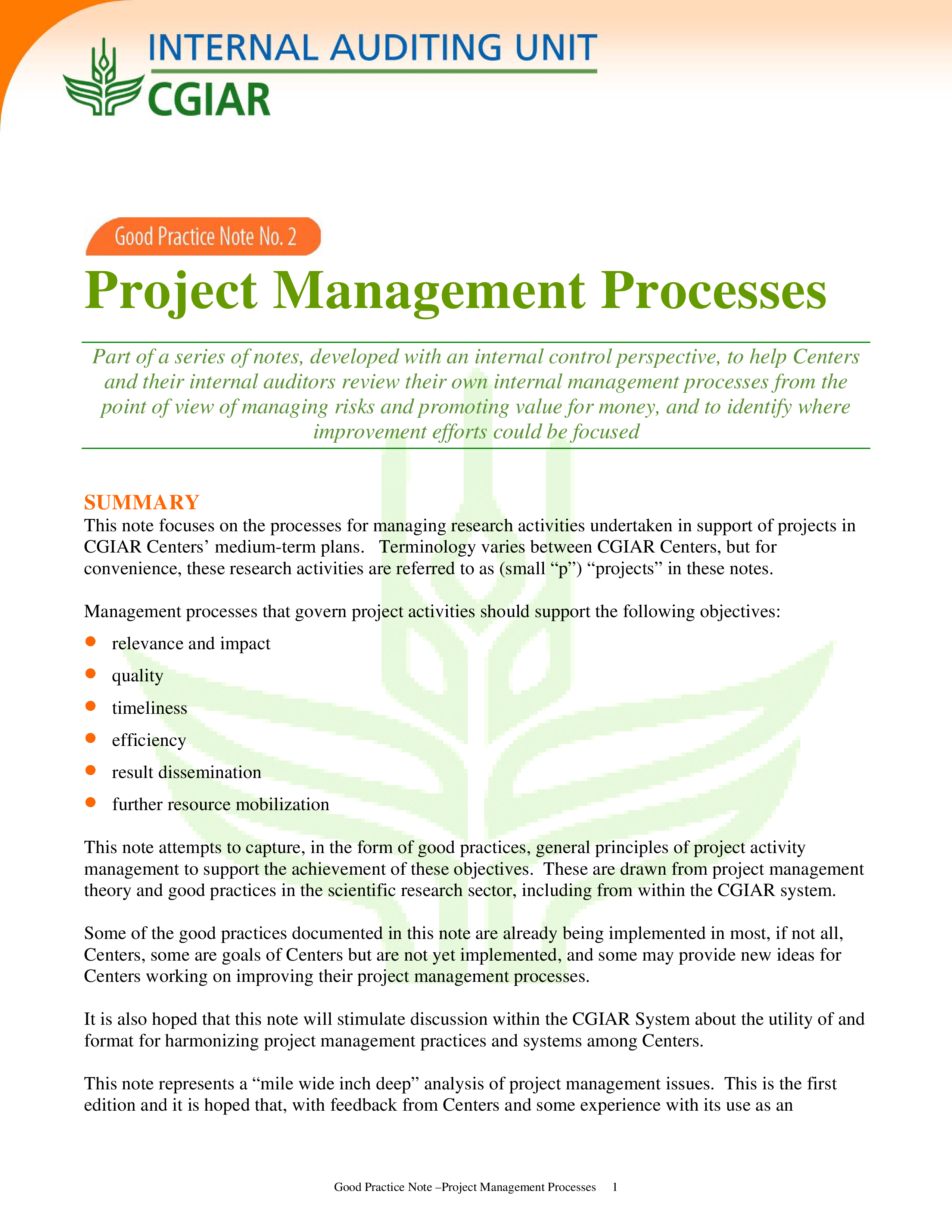 Libreng Project Management Process Timeline