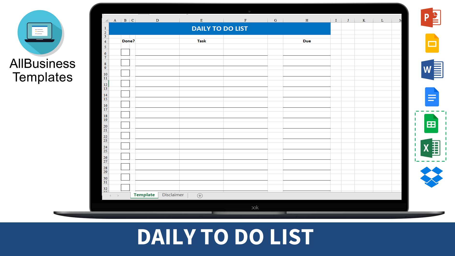 Libreng Daily To Do List