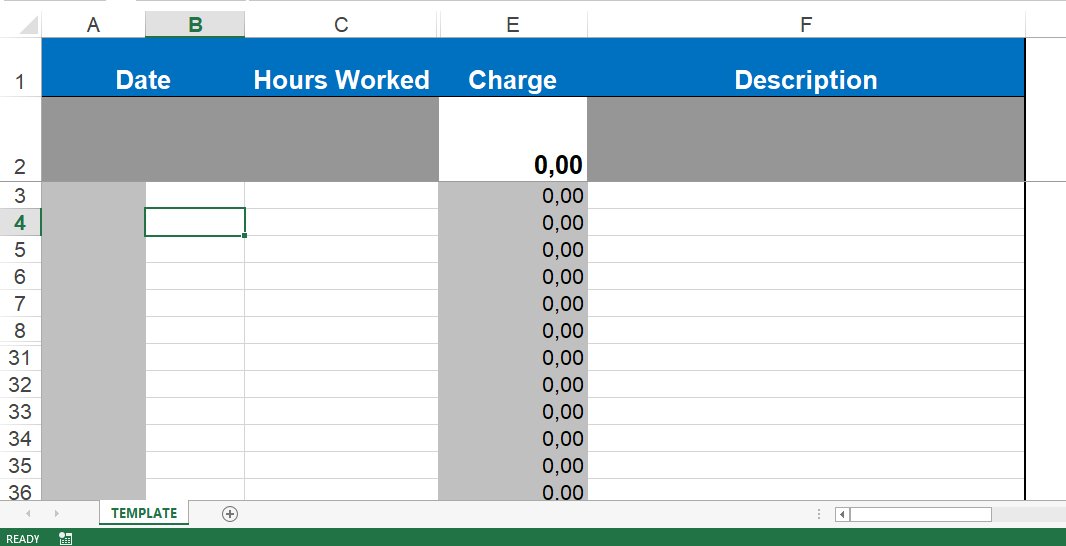 How To Create A Monthly Timesheet In Excel My Excel