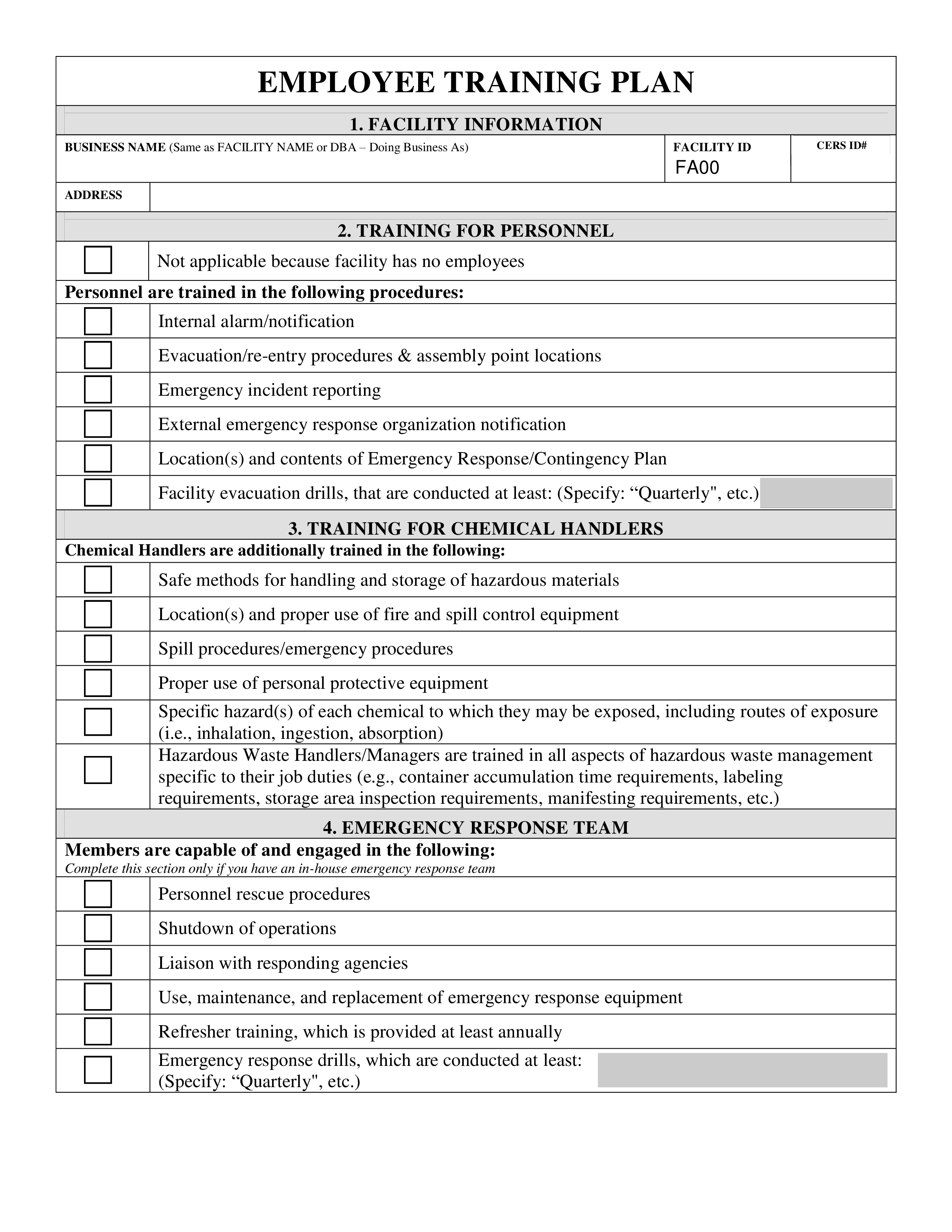 Staff Training Templates At Allbusinesstemplates