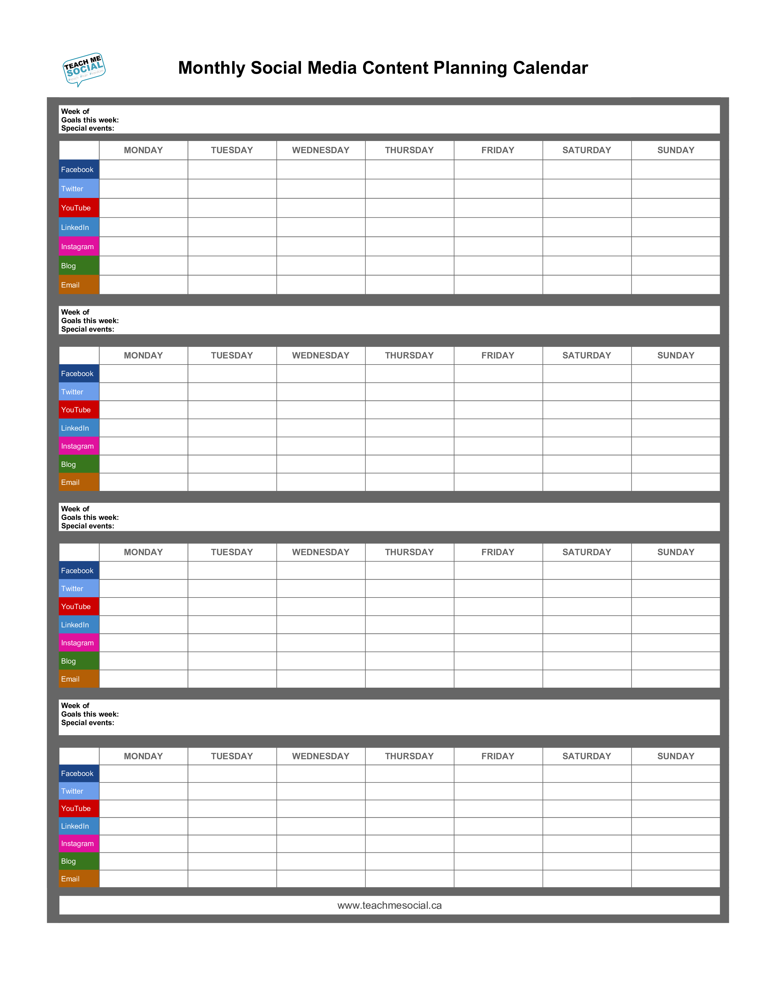 social-media-content-calendar-template-printable-printable-templates
