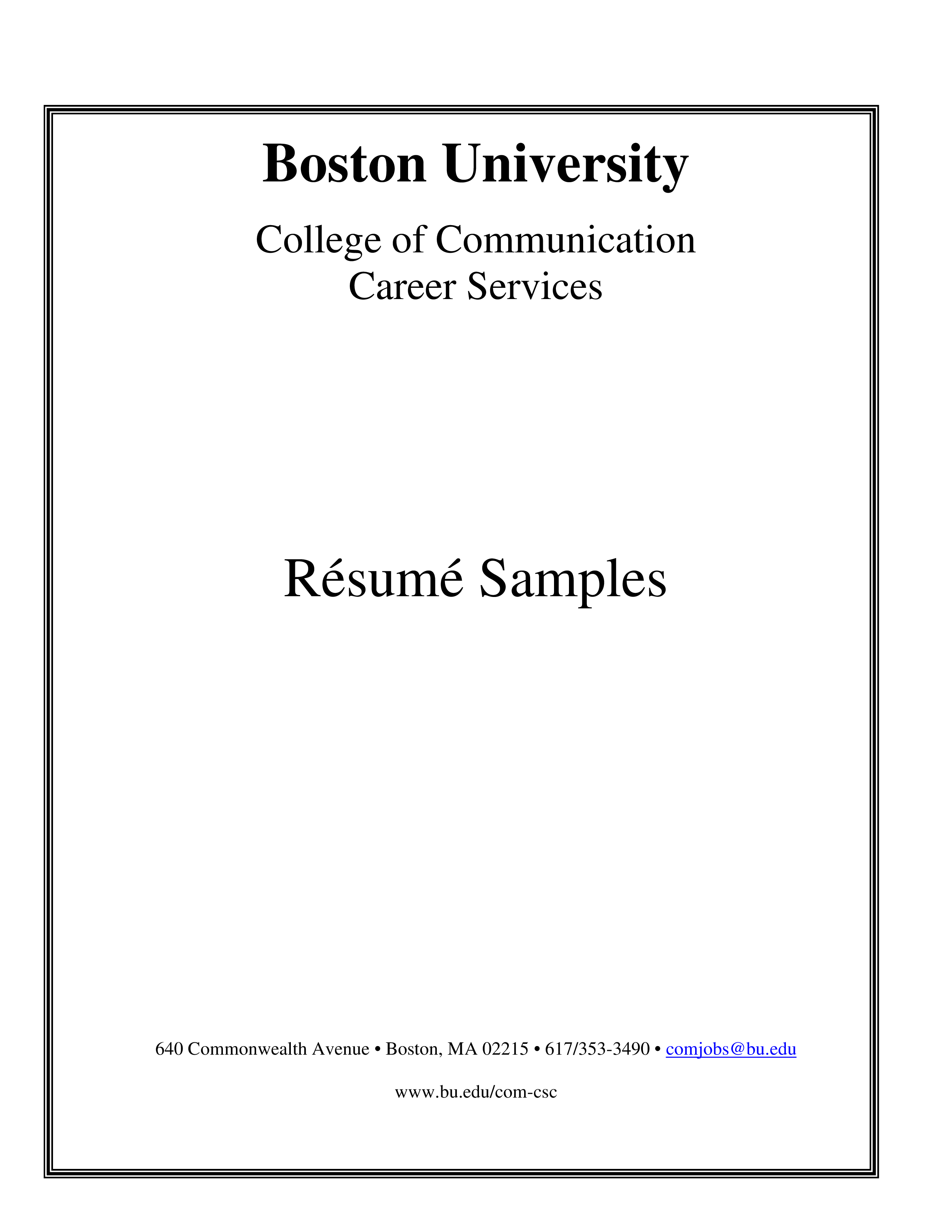 Printable Job Resume Gratis