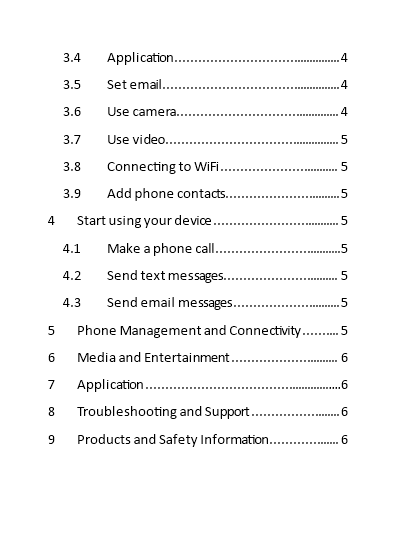 Professional User Manual template | Templates at allbusinesstemplates.com