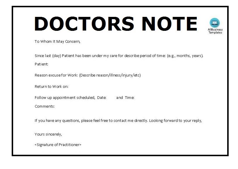 fillable-doctors-note-for-work-doctor-excuse-note-drs-note-doctor