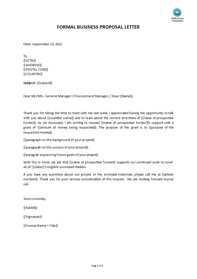 Formal letter notice of bulk transfer | Templates at ...