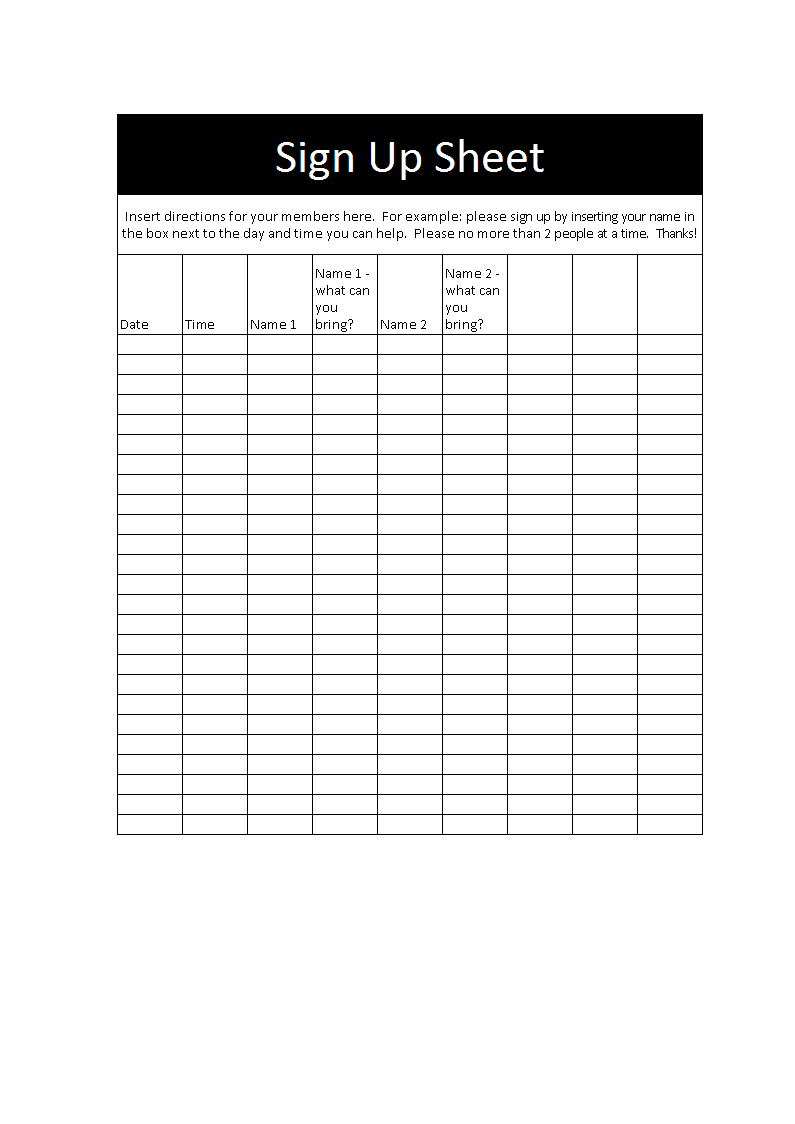 kostenloses-sign-up-sheet-template-in-excel