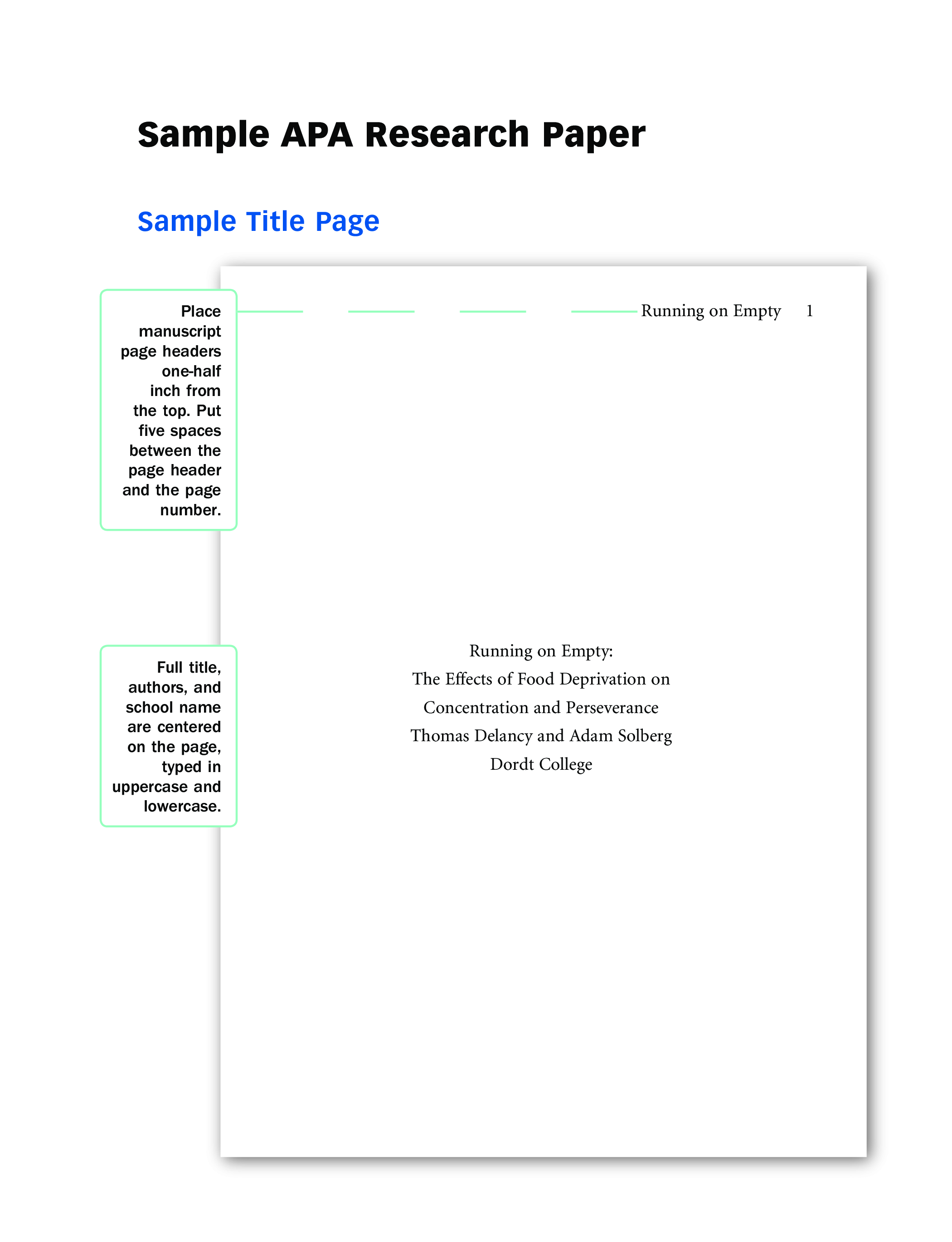Research Paper Abstract | Templates at allbusinesstemplates.com
