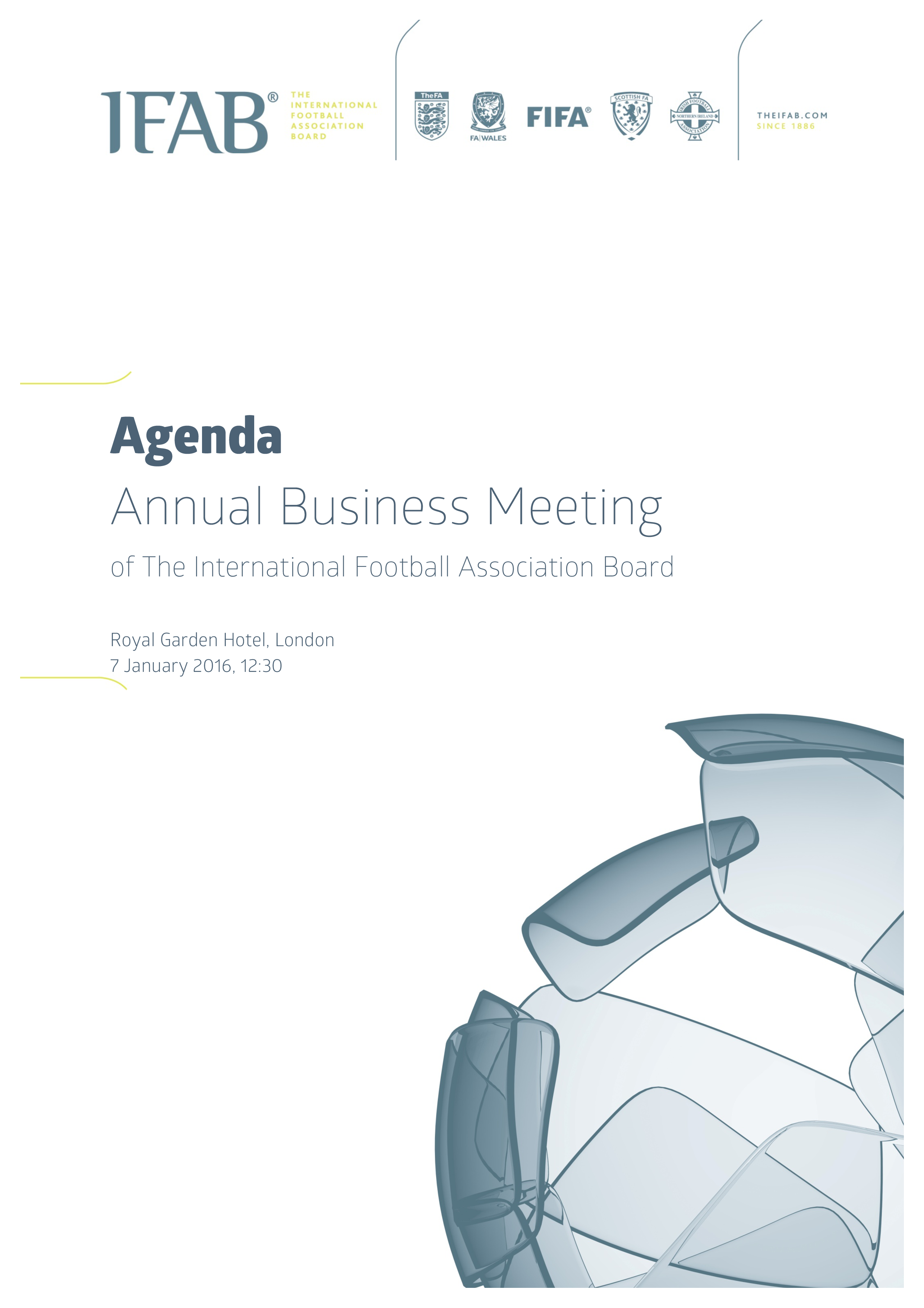 Annual Business Meeting Agenda Sample Templates At 