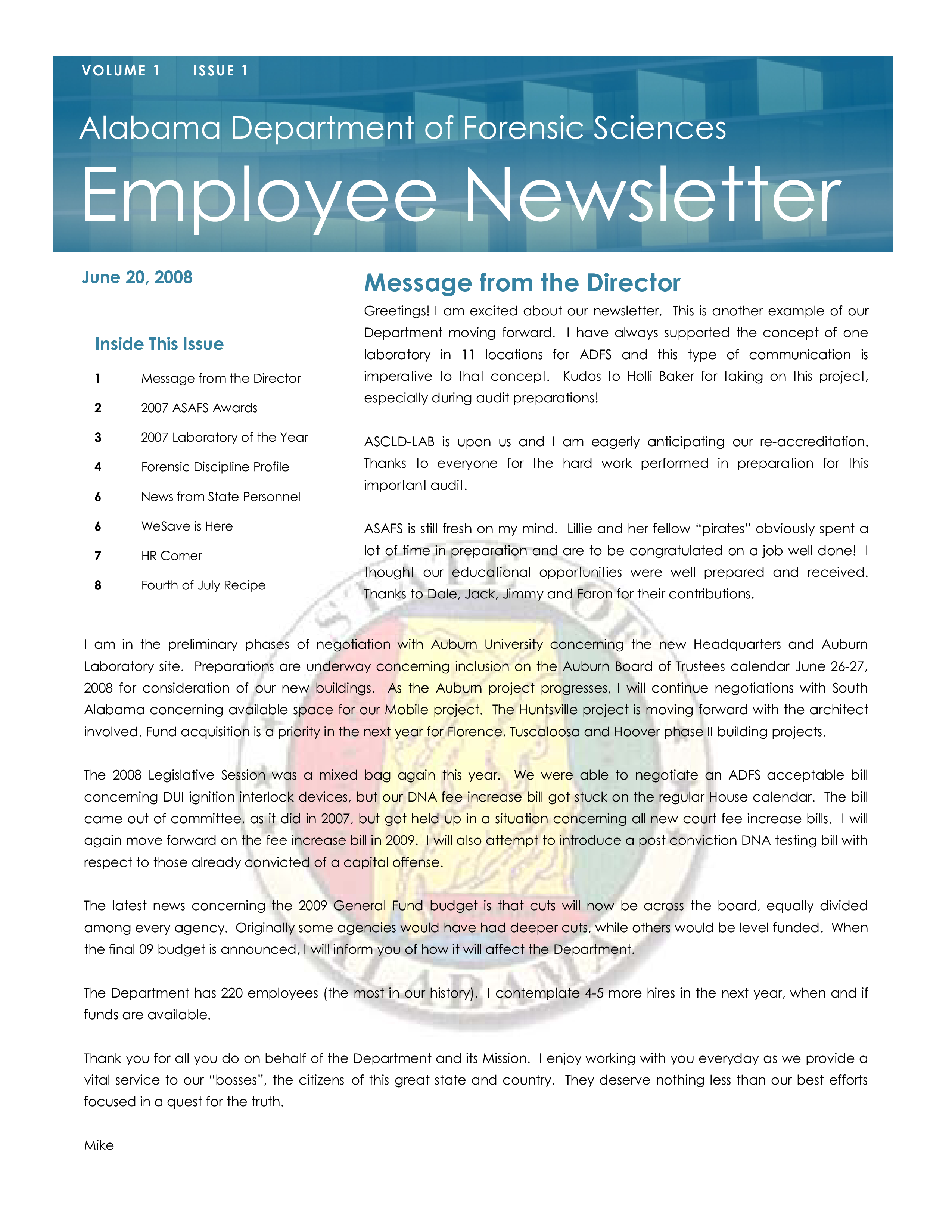 Employee Newsletter Templates at