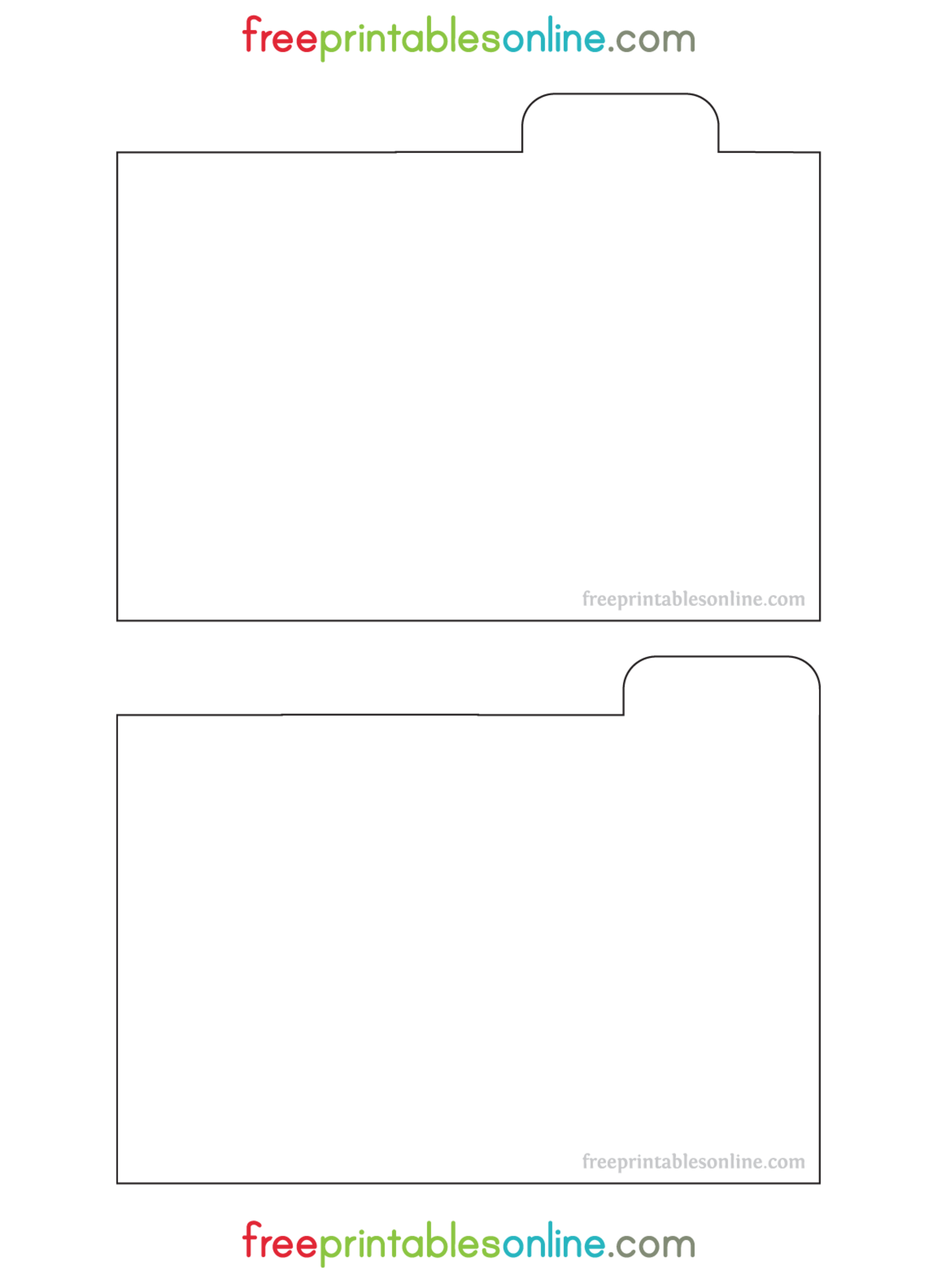 Blank Recipe Card | Templates at allbusinesstemplates.com