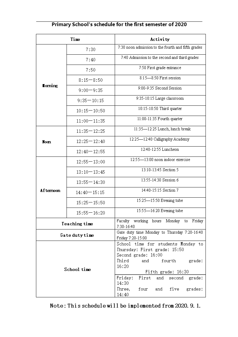 school schedule 2020 2021 plantilla imagen principal