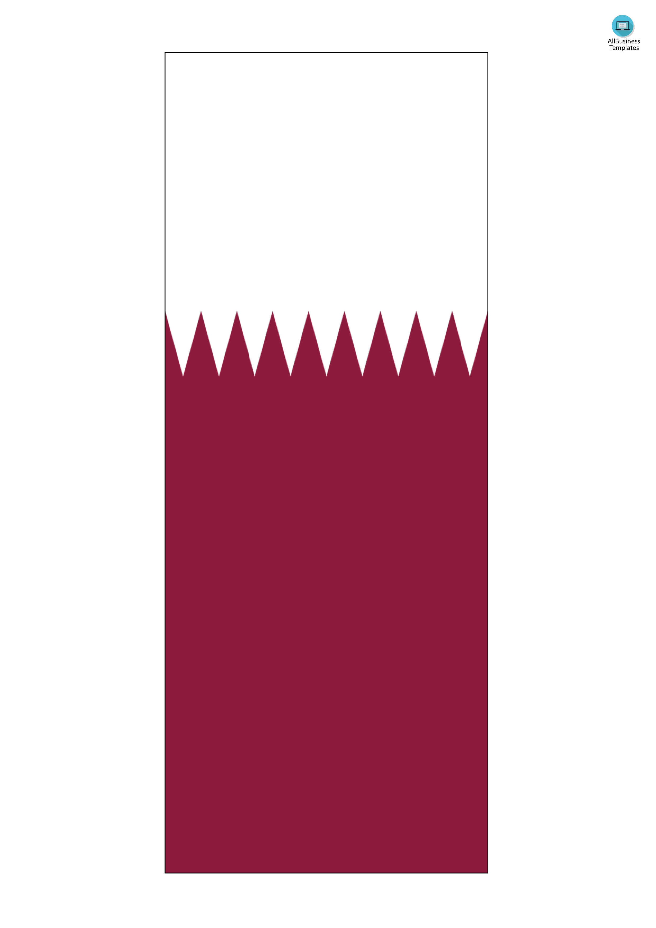 Qatar Flag | Templates at allbusinesstemplates.com