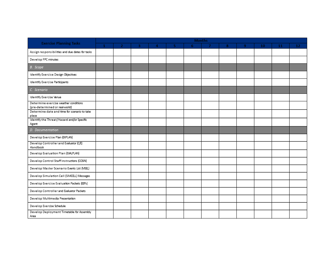 Project Management Timeline Word | Templates at allbusinesstemplates.com