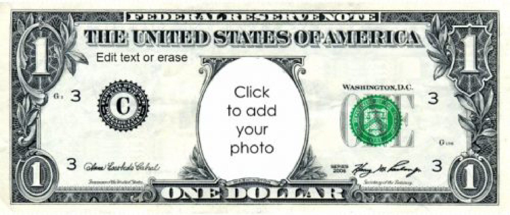 Free Printable Dollar Bill Template Printable Templates