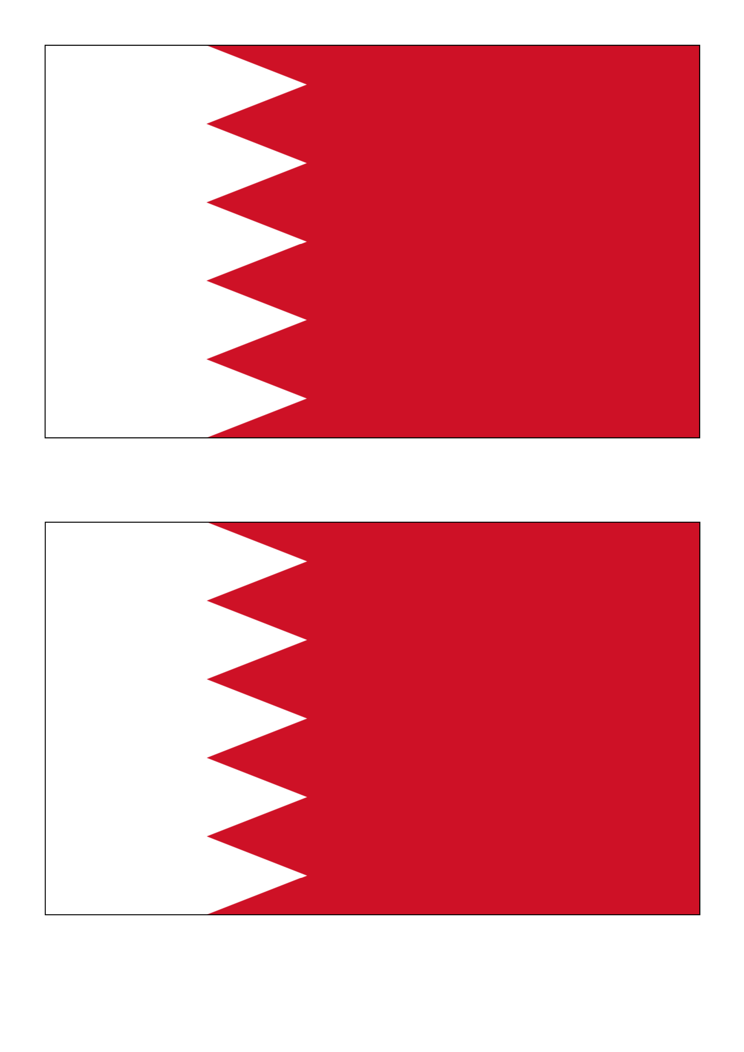 Bahrain Flag | Templates at allbusinesstemplates.com