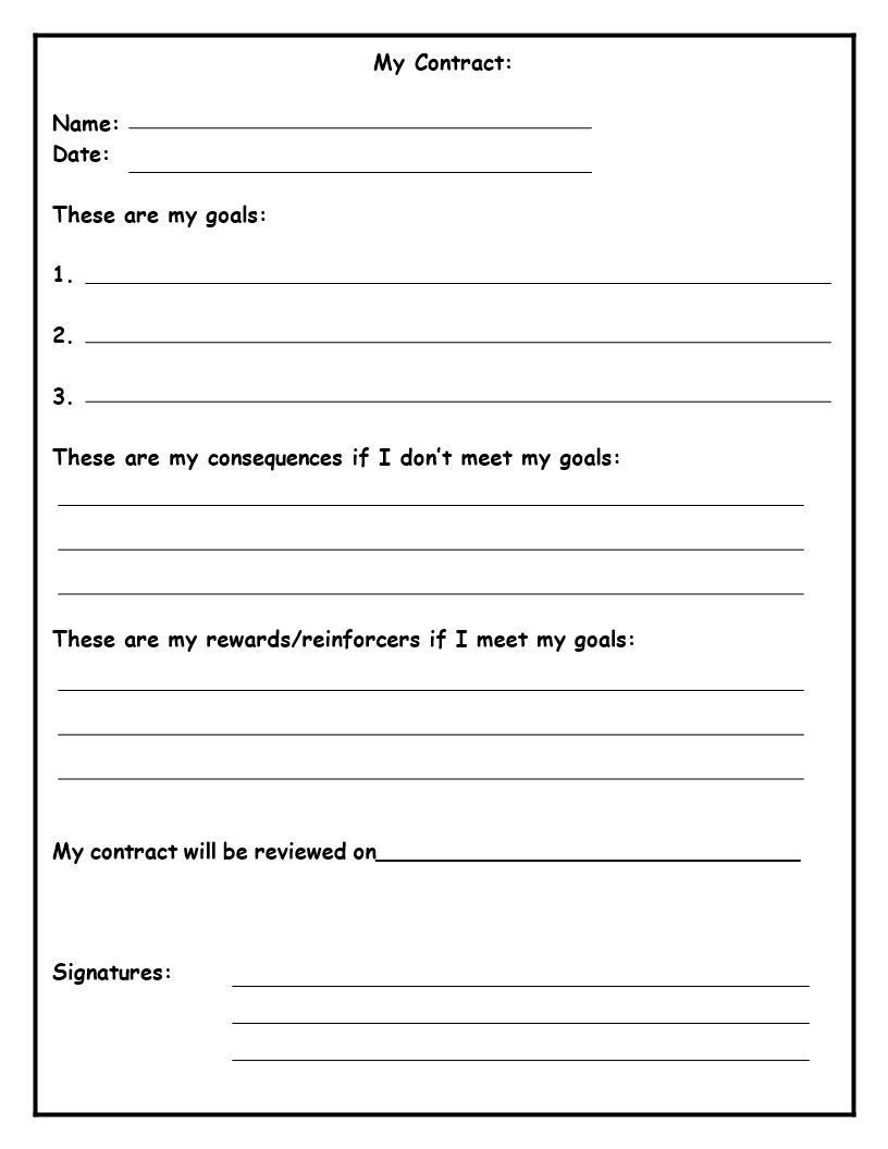 my contract template