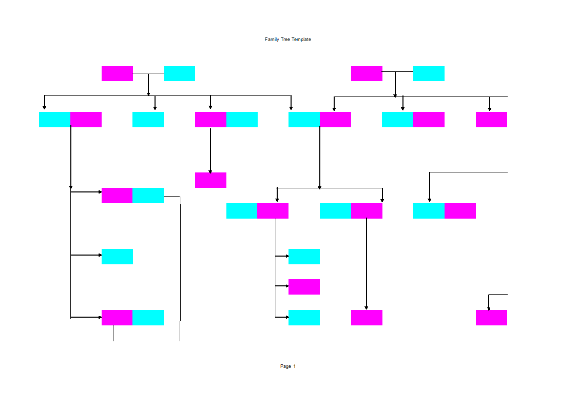 How To Make A Family Tree In Excel