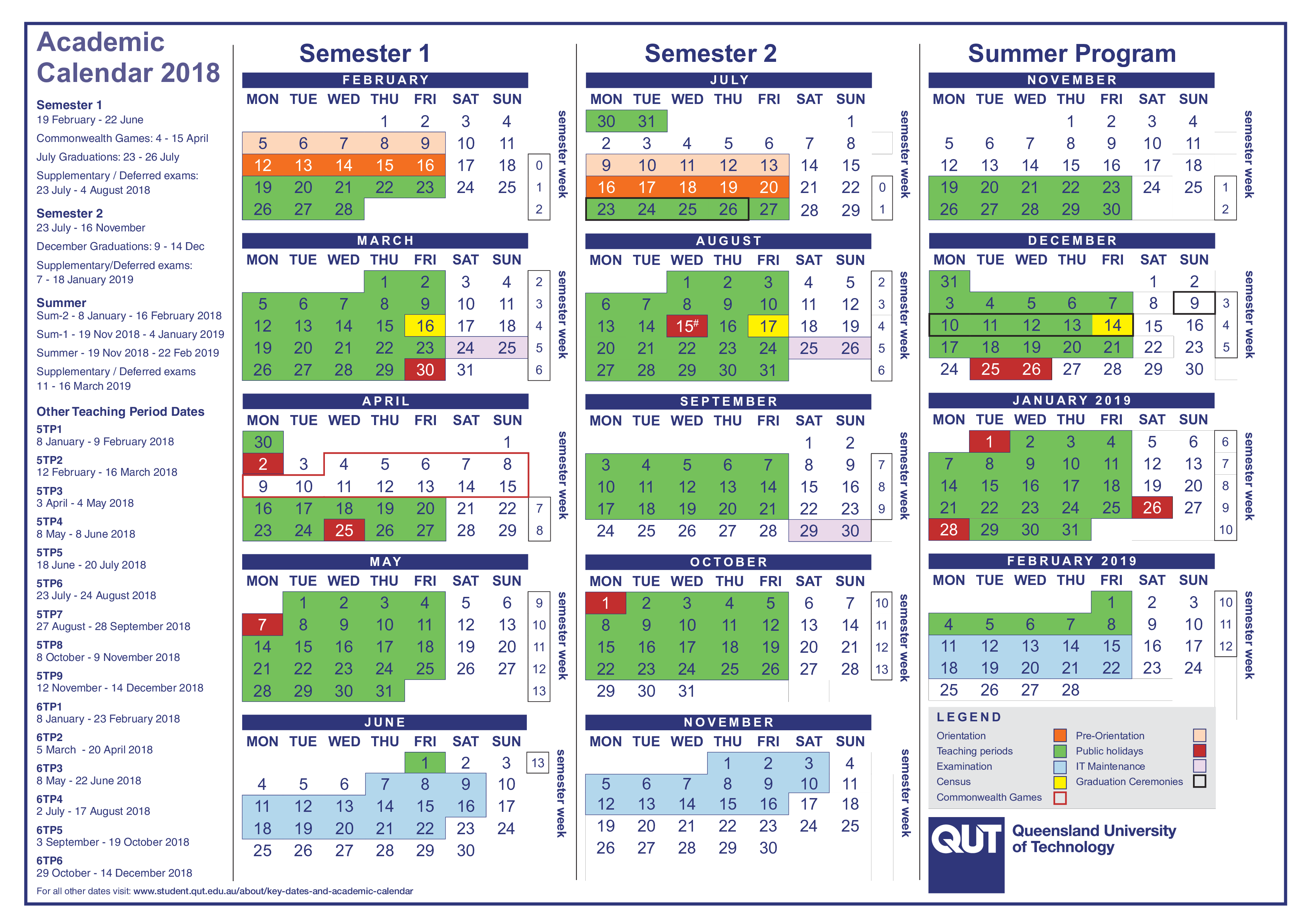 Davenport University Academic Calendar