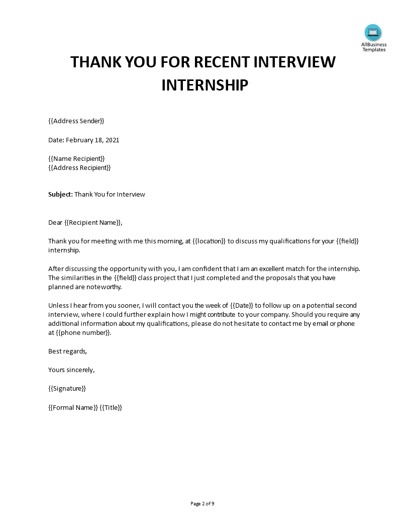 Thank You Email After Job Interview Request Second Interview main image