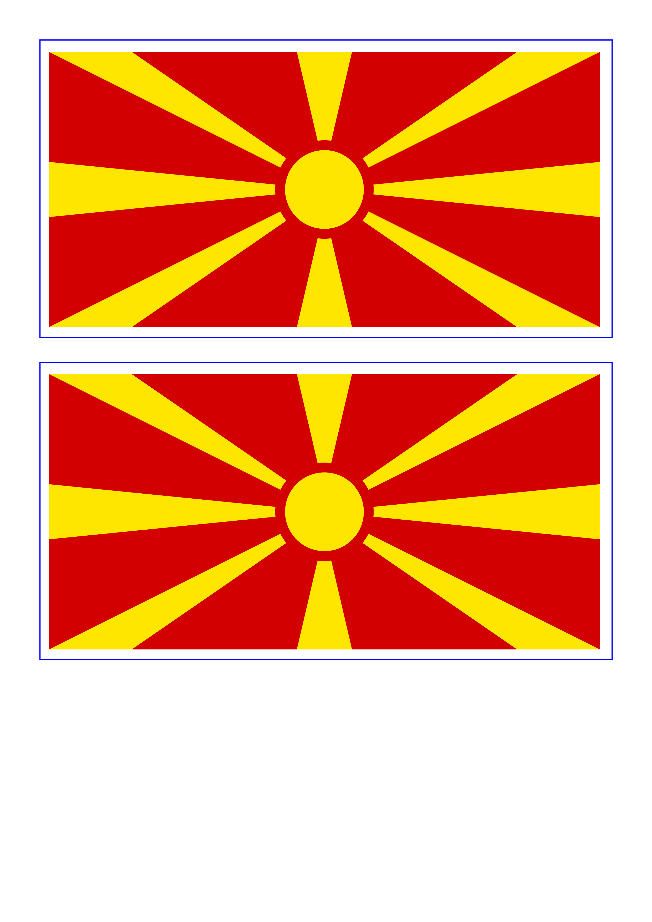 macedonia flag voorbeeld afbeelding 