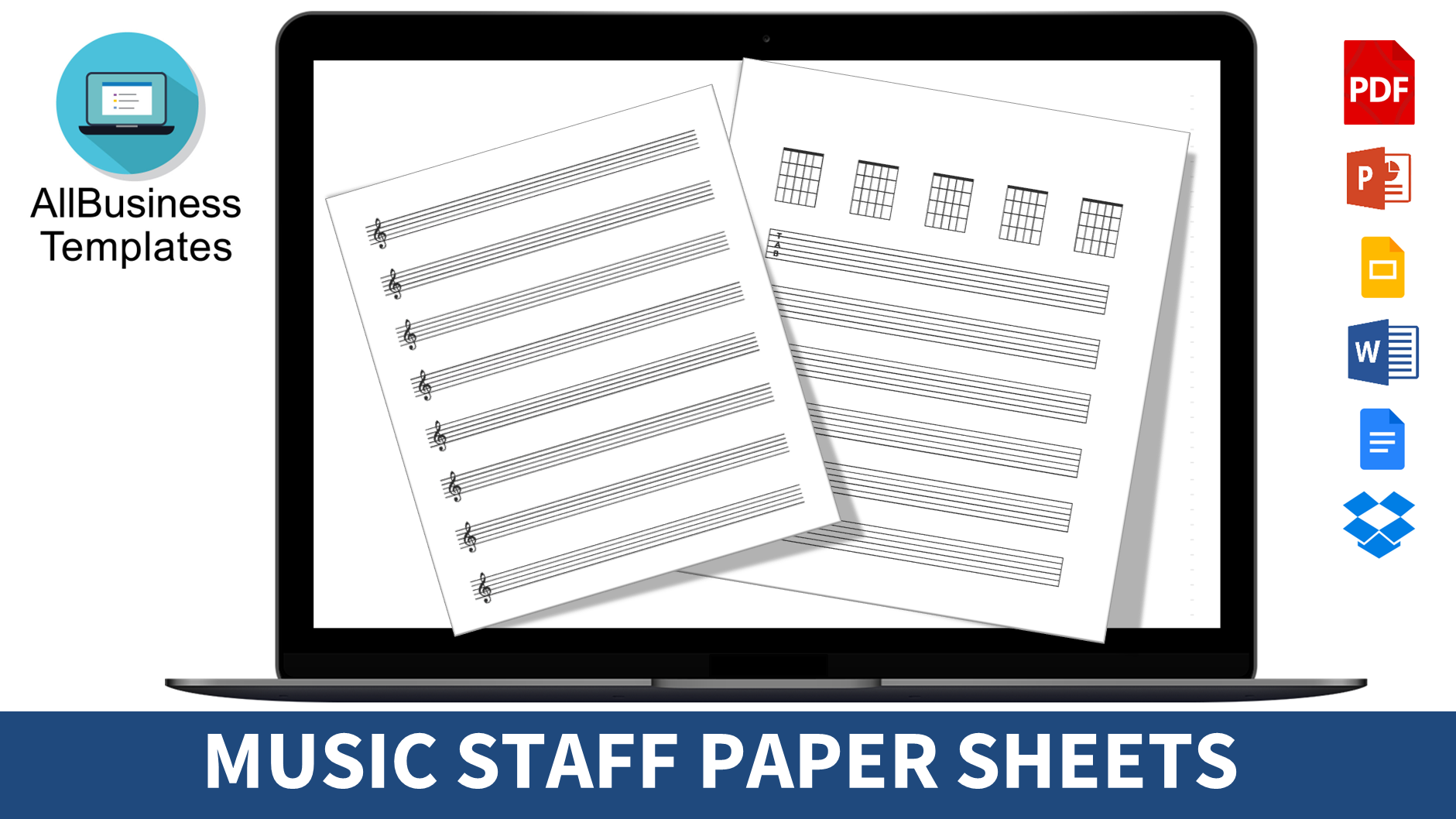 Free Printable Music Staff Paper Gratis 3281
