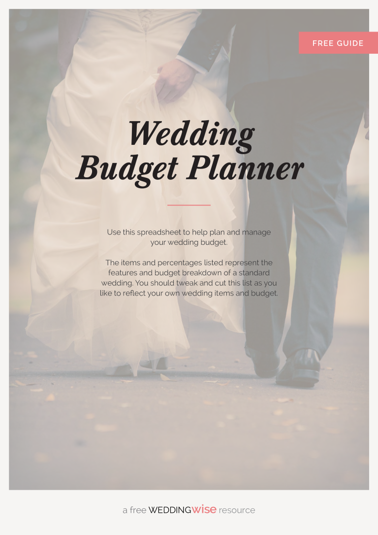 Wedding Budget Planner Templates At Allbusinesstemplates