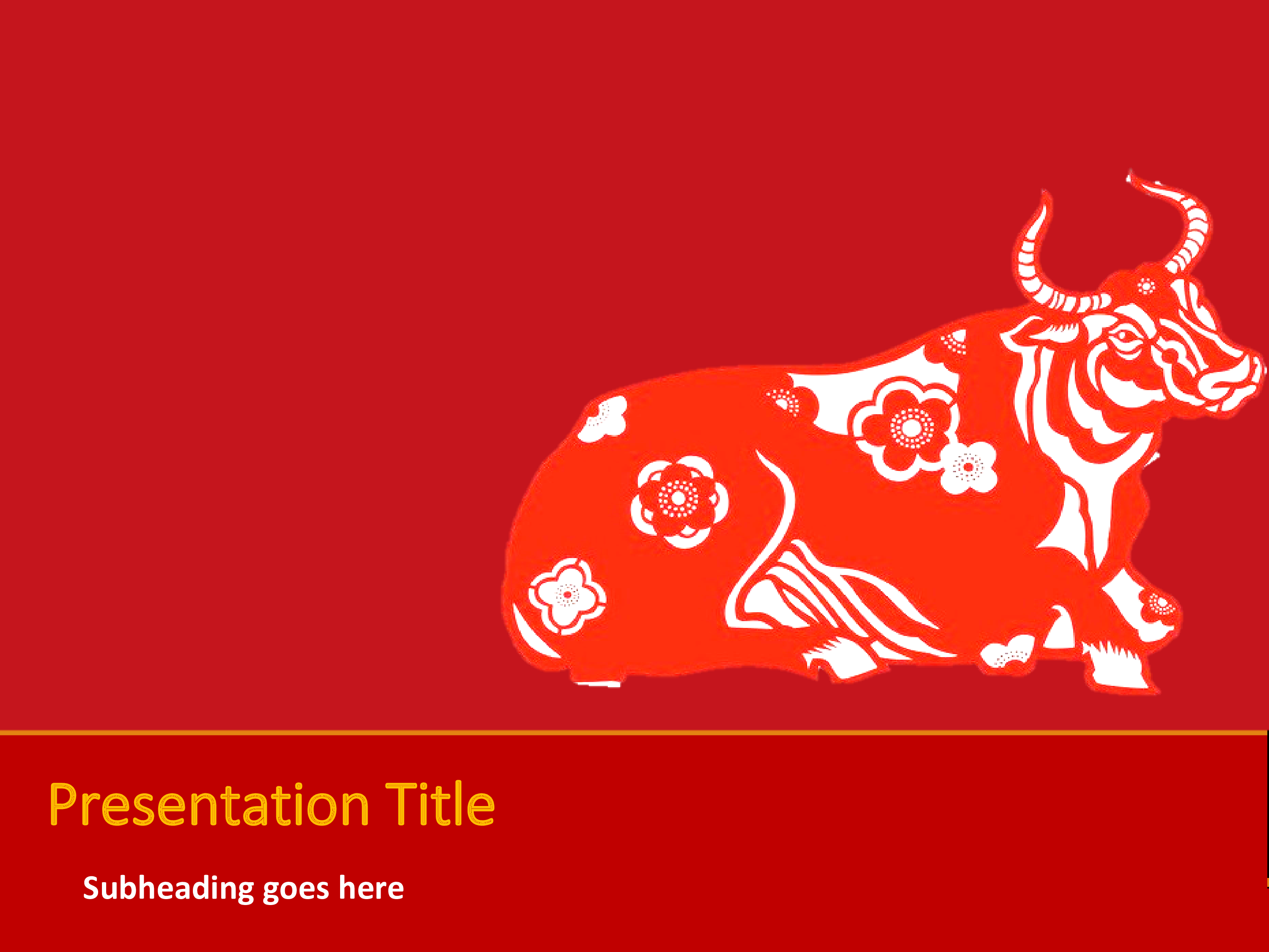 Chinese New Year 2021 Presentation | Templates at allbusinesstemplates.com