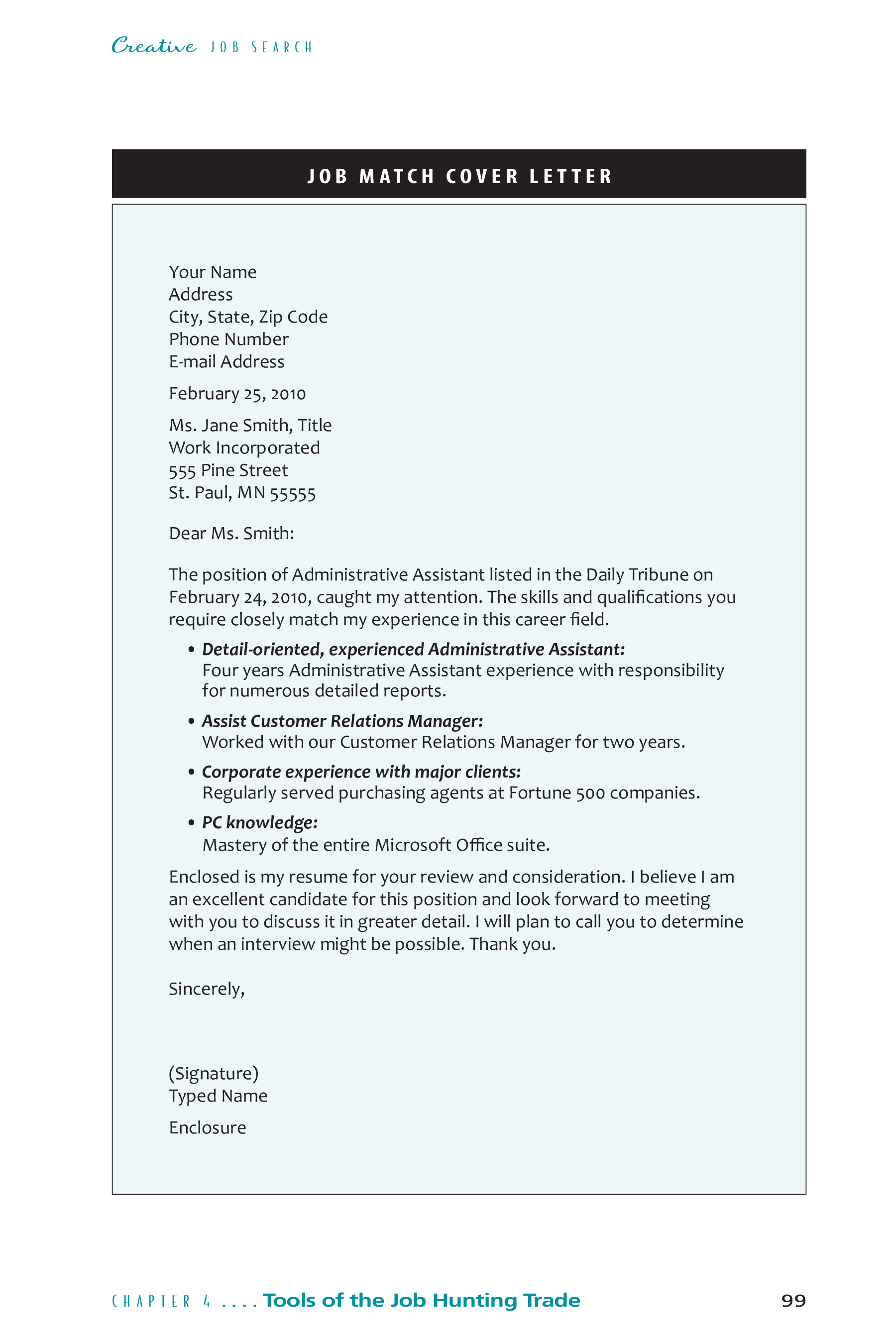 Cover Letter Examples Templates Free Cover Letter Templates Job 