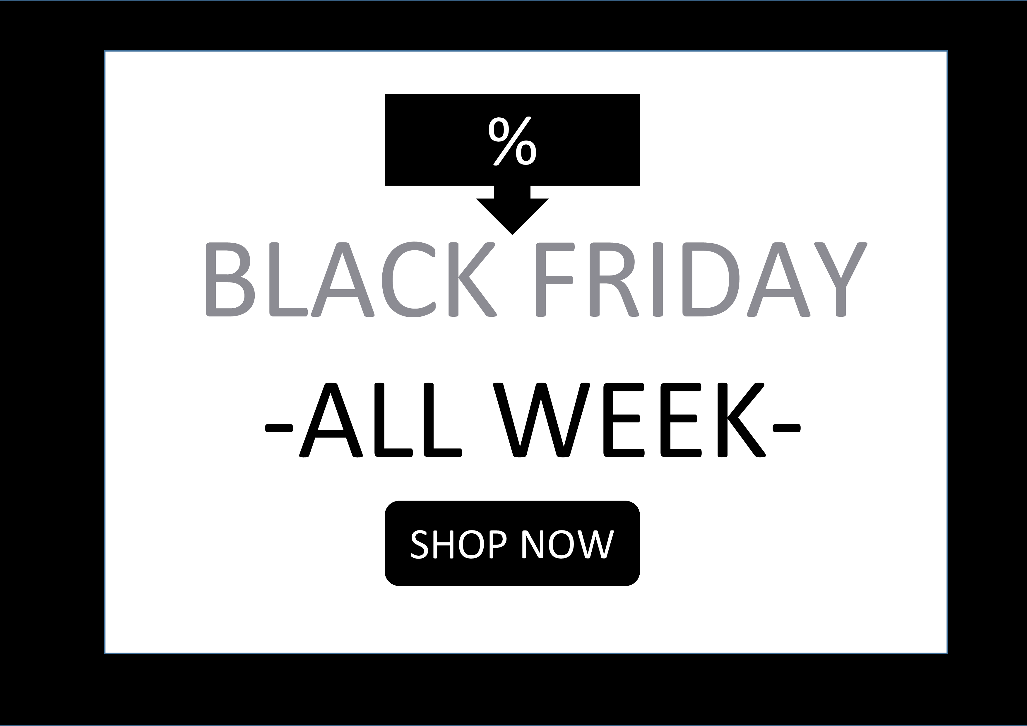 black friday sales template template
