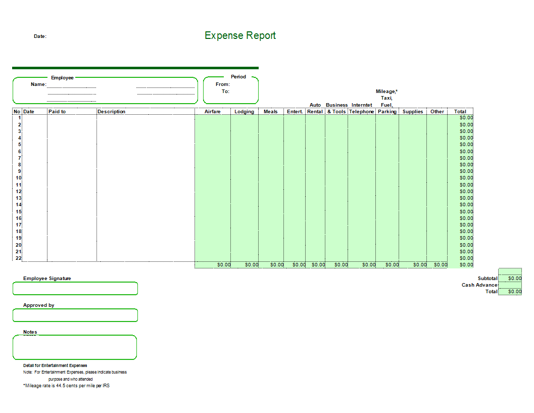 Excel Report Sample Download Excel Templates