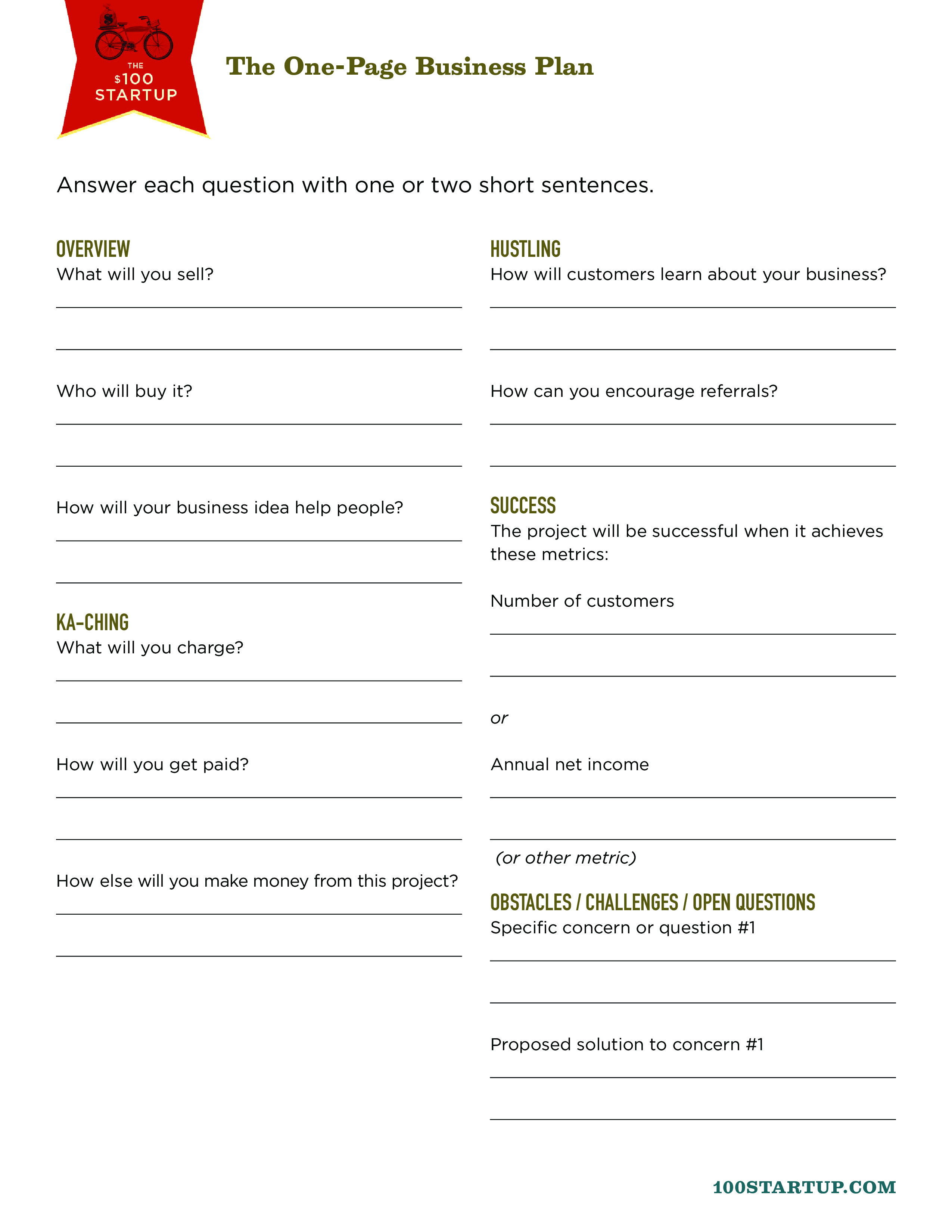 One Page Business Proposal Word Templates At Allbusinesstemplates