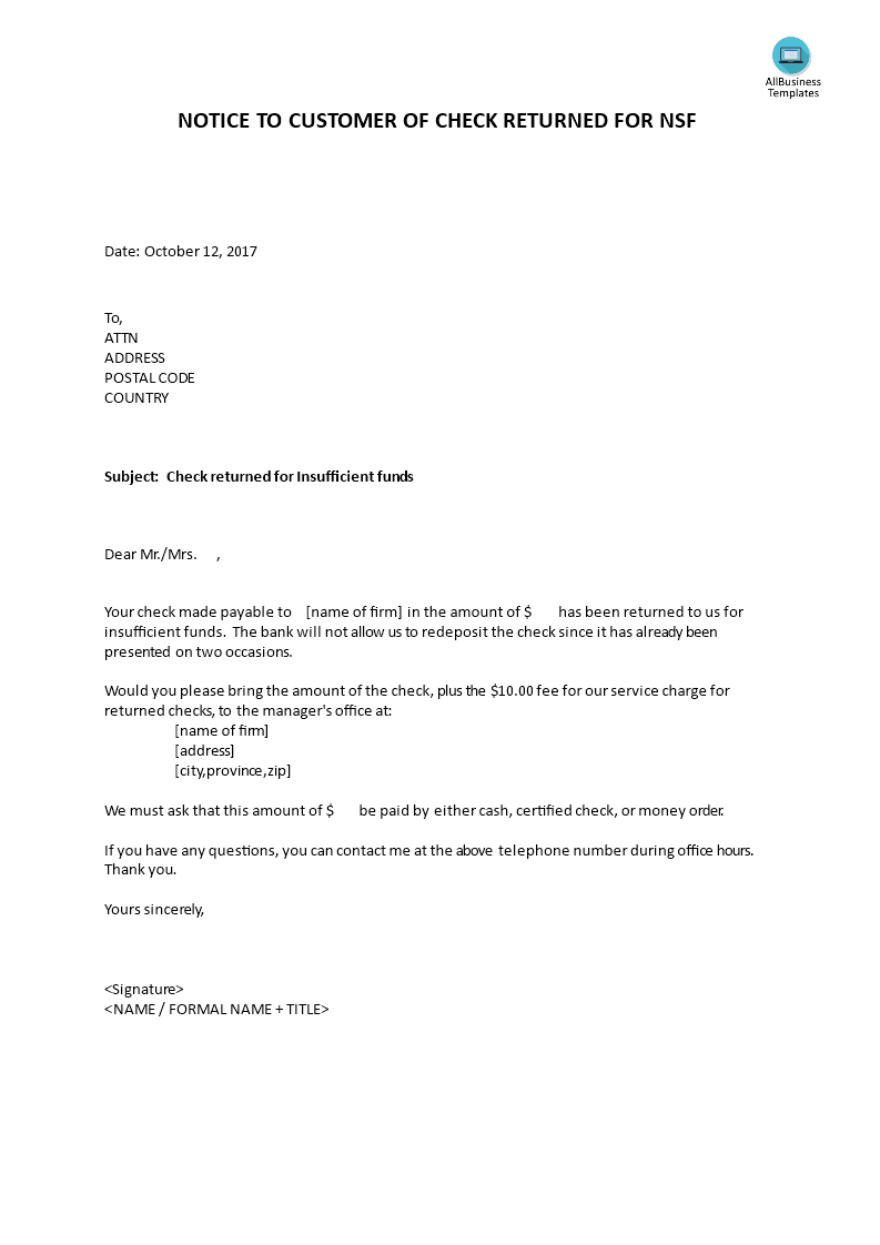 Nsf Letter Template Great Professionally Designed Templates