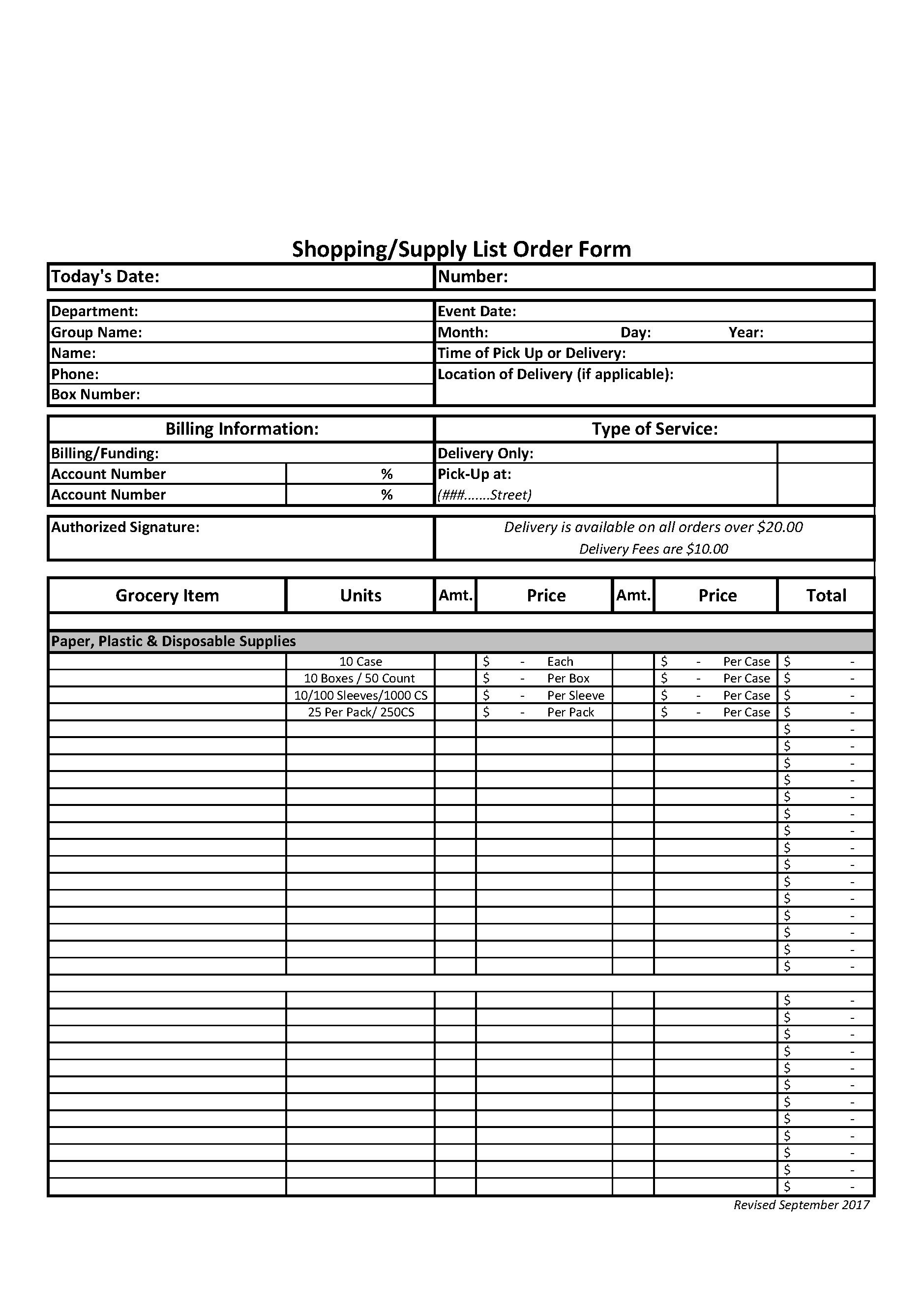Delivery Order Template Excel Templates at