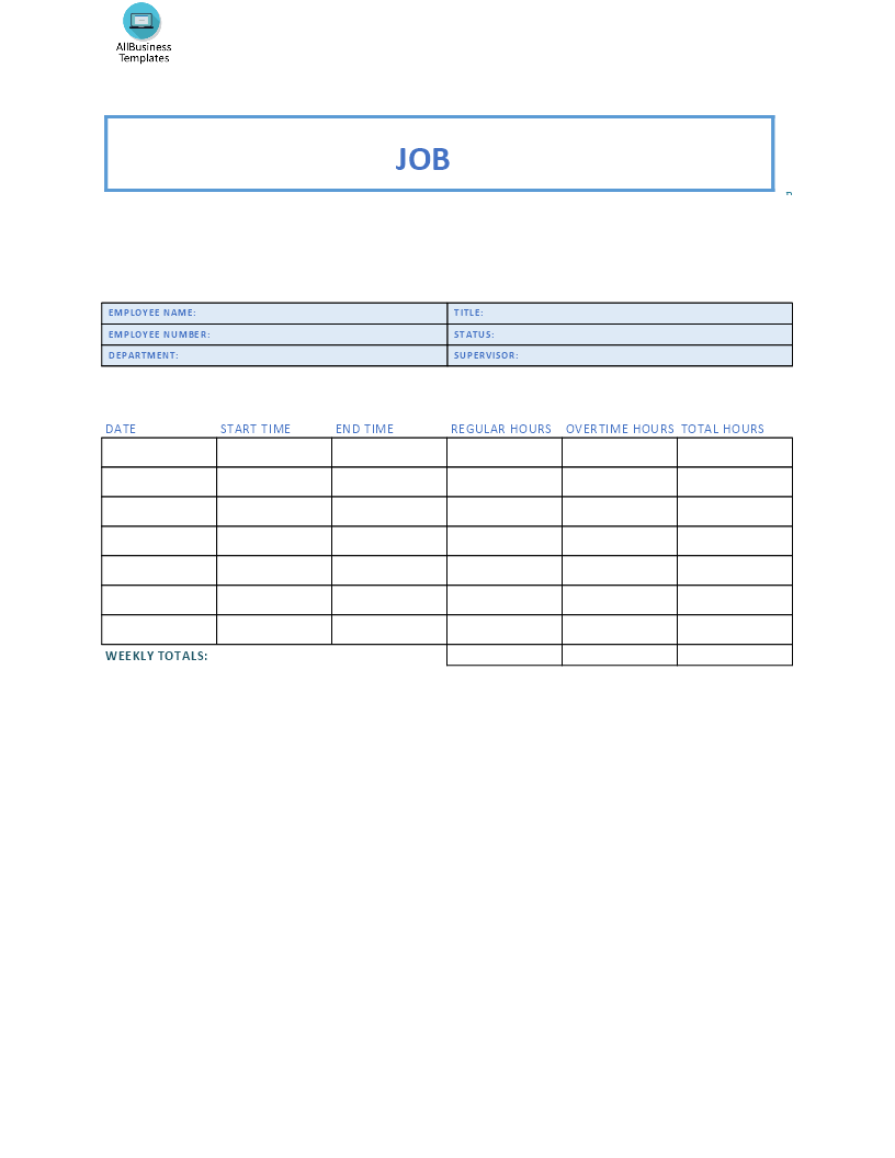 job sheet format voorbeeld afbeelding 