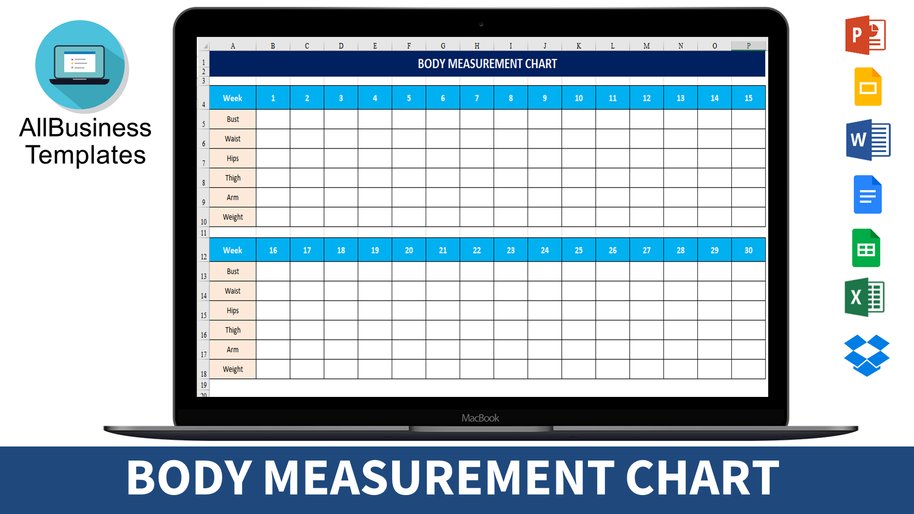 Free Printable Male Body Measurement Chart For Sewing