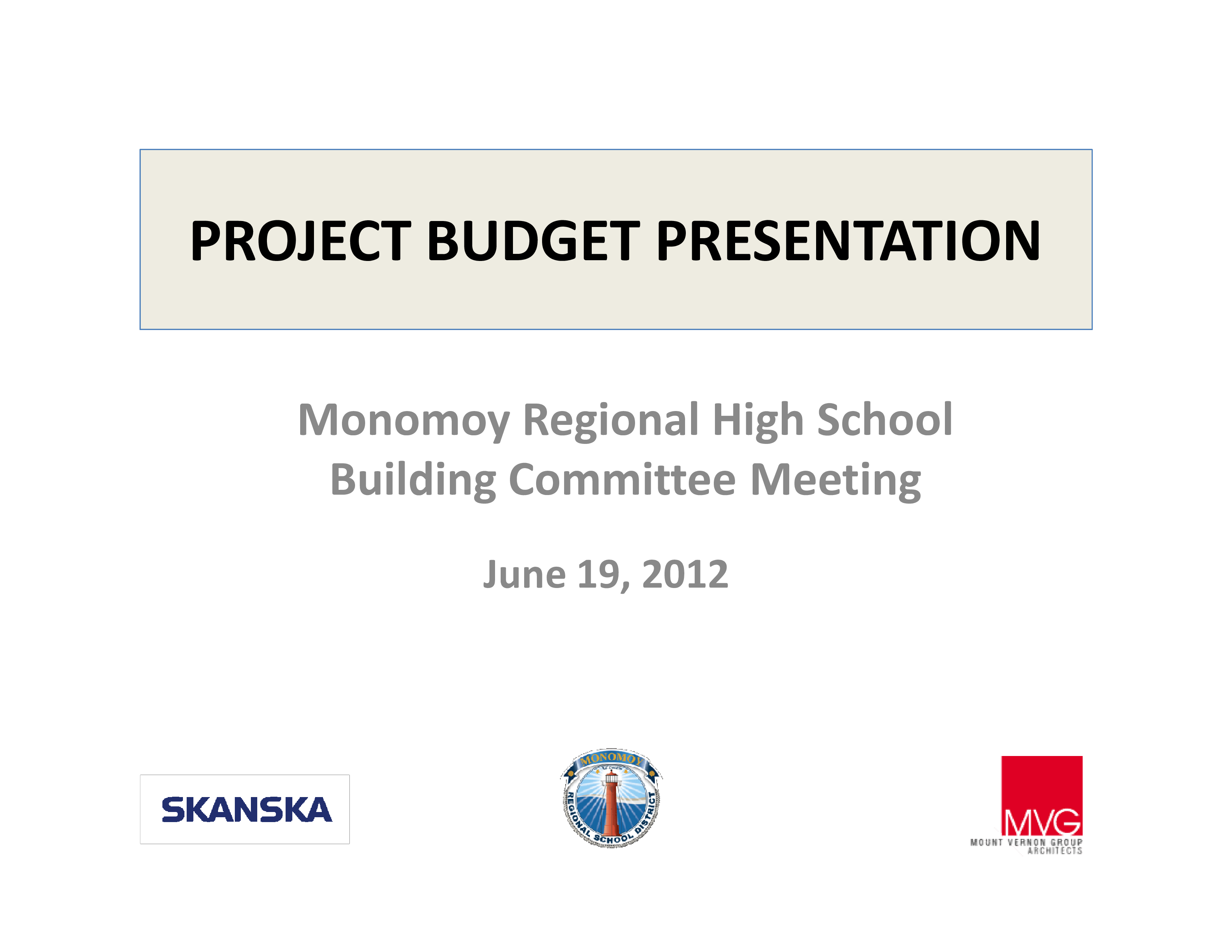 Project Budget Presentation Templates at allbusinesstemplates com