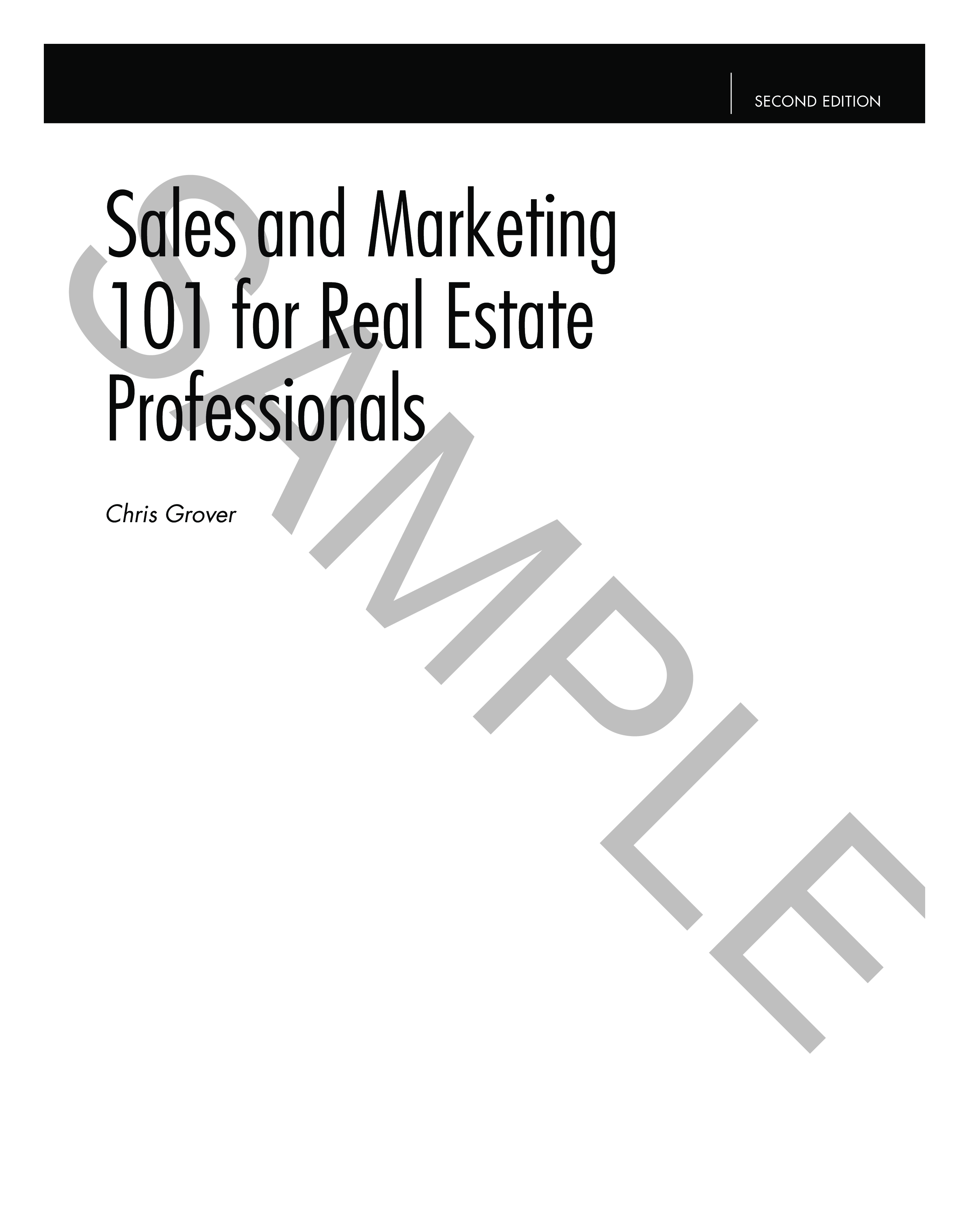 real estate sales and marketing plan template