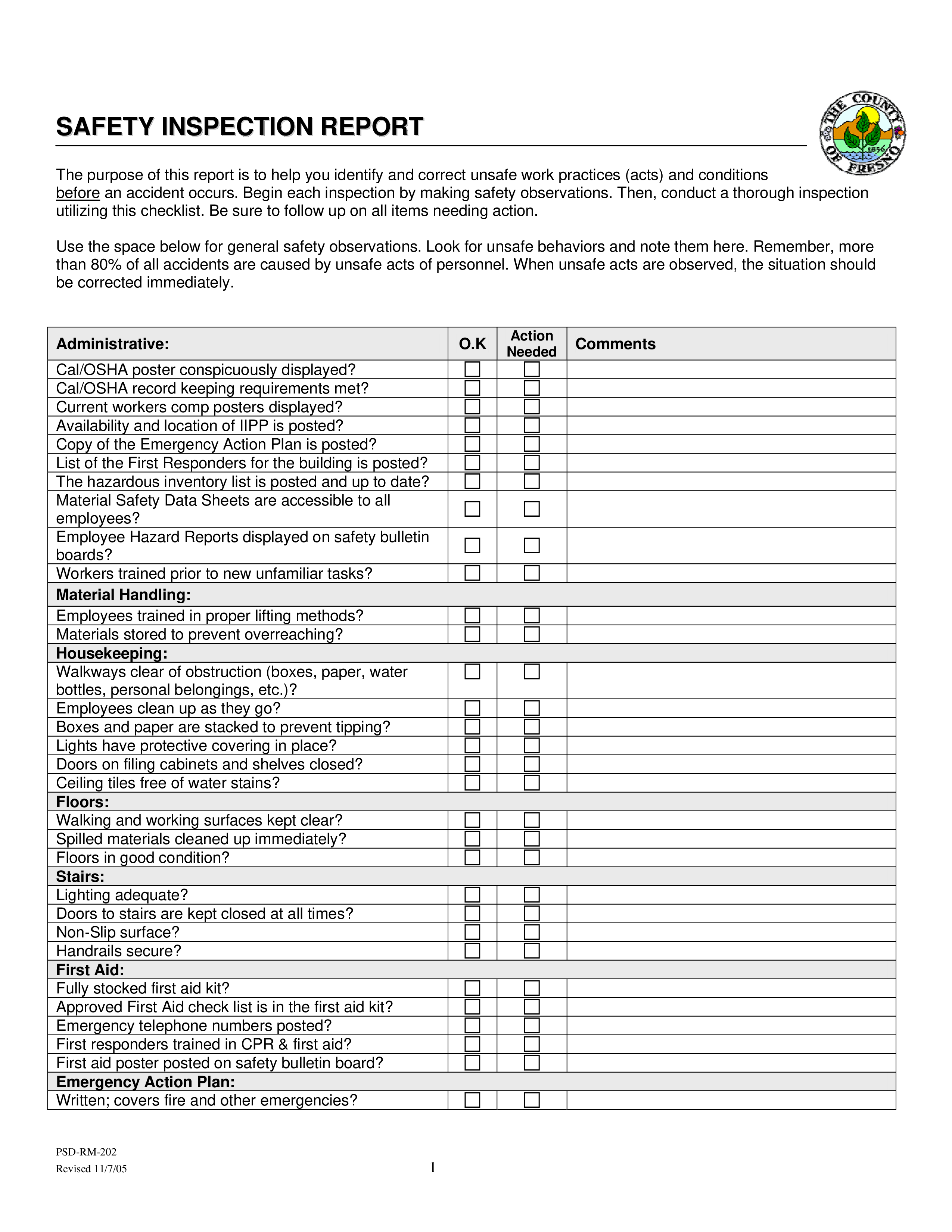 Safety Inspection Report Summary Safety Reports Inspection App 