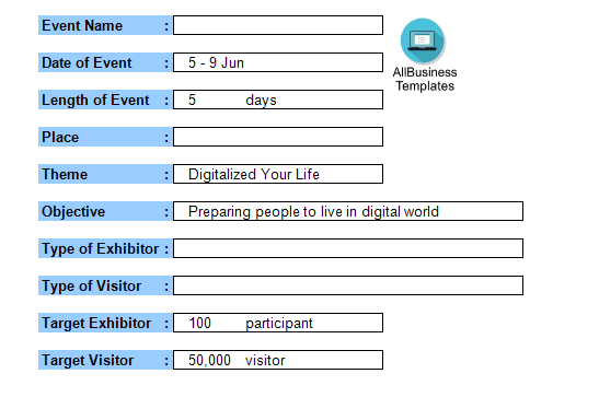 Gratis Event Budget Spreadsheet Template