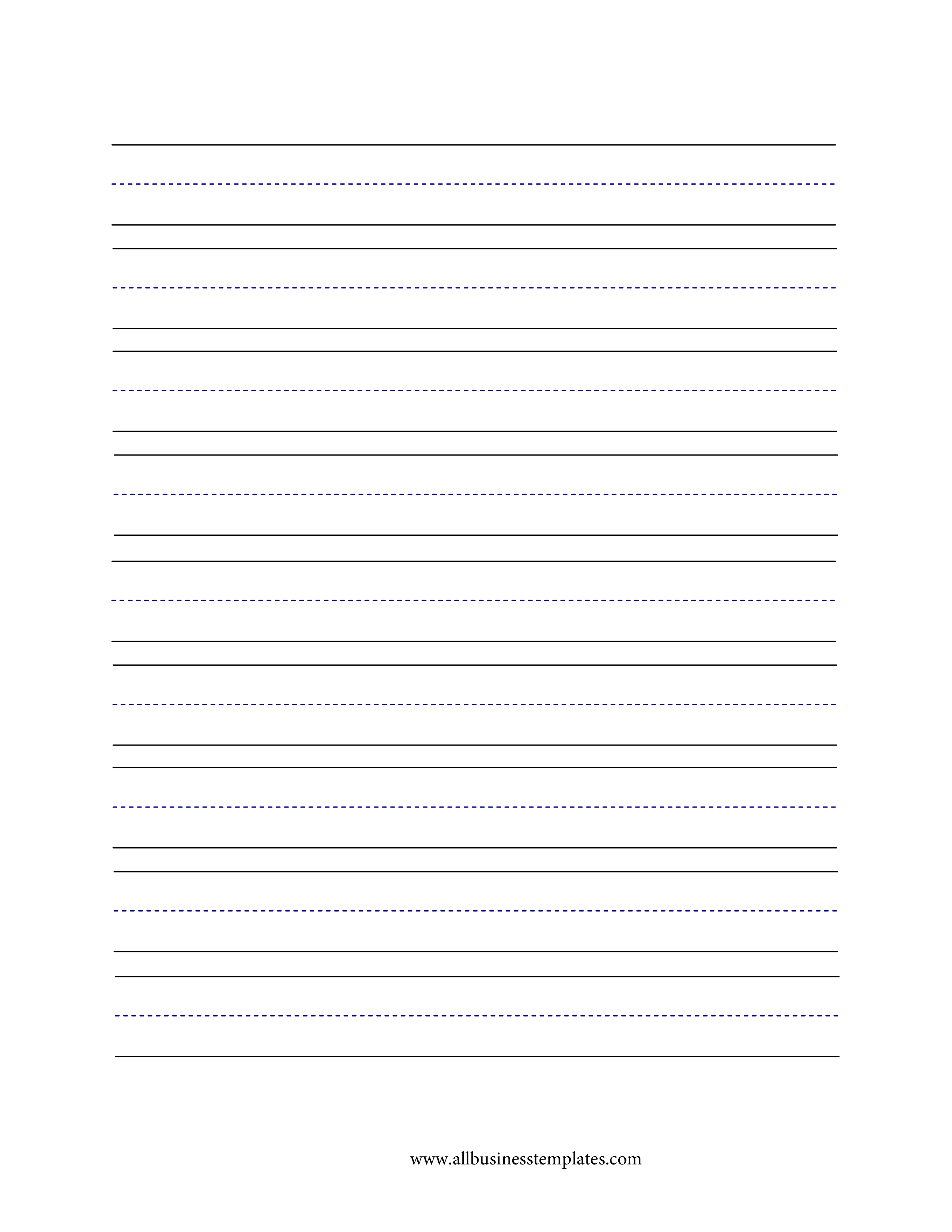 lined paper handwriting large lines voorbeeld afbeelding 